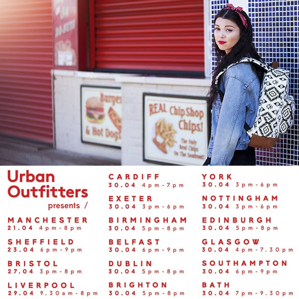 Student nights with Urban Outfitters