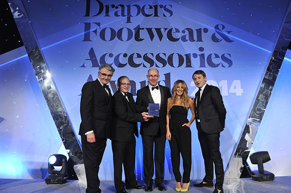 Mi-Pac Win 'Growing Brand of the Year' - Drapers Footwear & Accessories Awards 2014