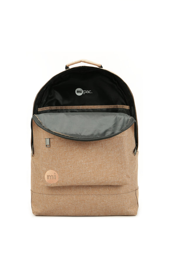 Mi-Pac Crosshatch Backpack- Chestnut