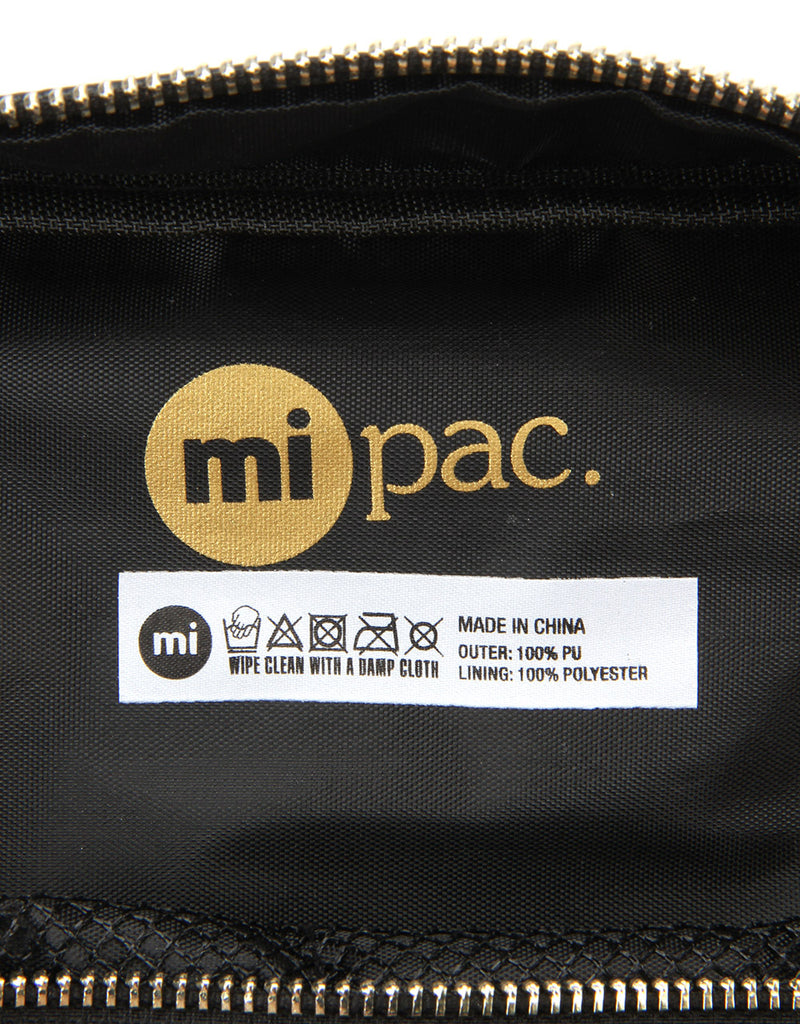 Mi-Pac Gold Travel Kit - Tumbled Black