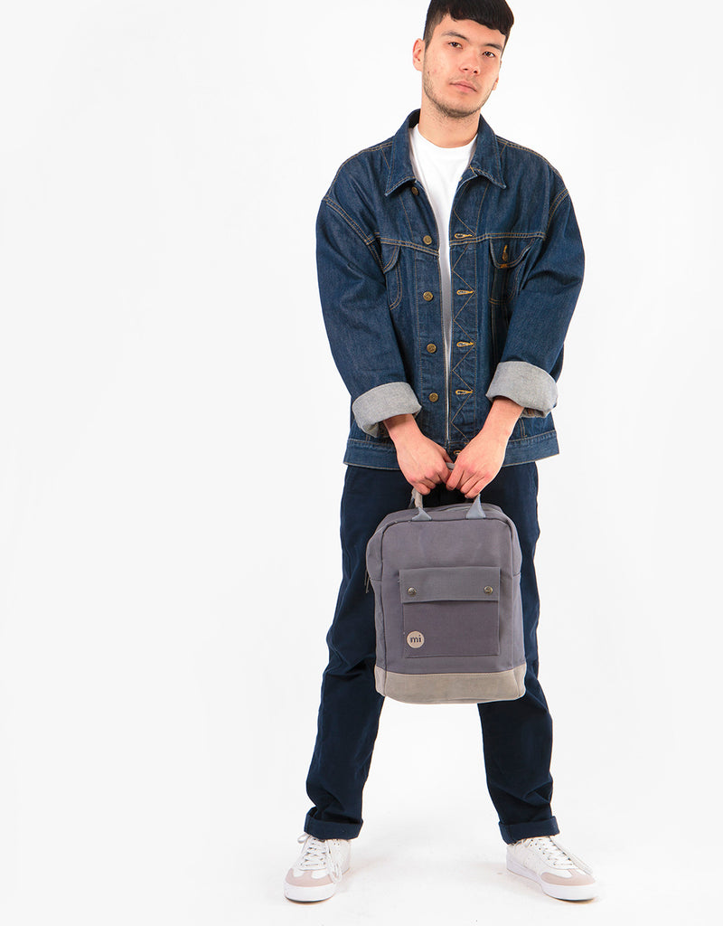 Mi-Pac Tote Backpack - Canvas Charcoal
