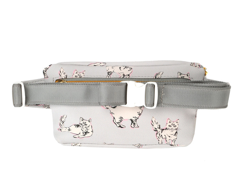 Mi-Pac Bum Bag - Cats Light Grey