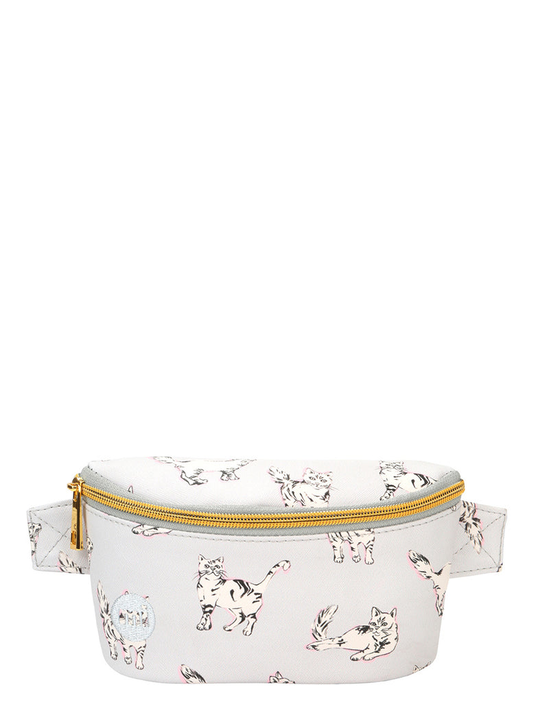 Mi-Pac Bum Bag - Cats Light Grey