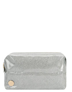 Mi-Pac Wash Bag  - Glitter Silver
