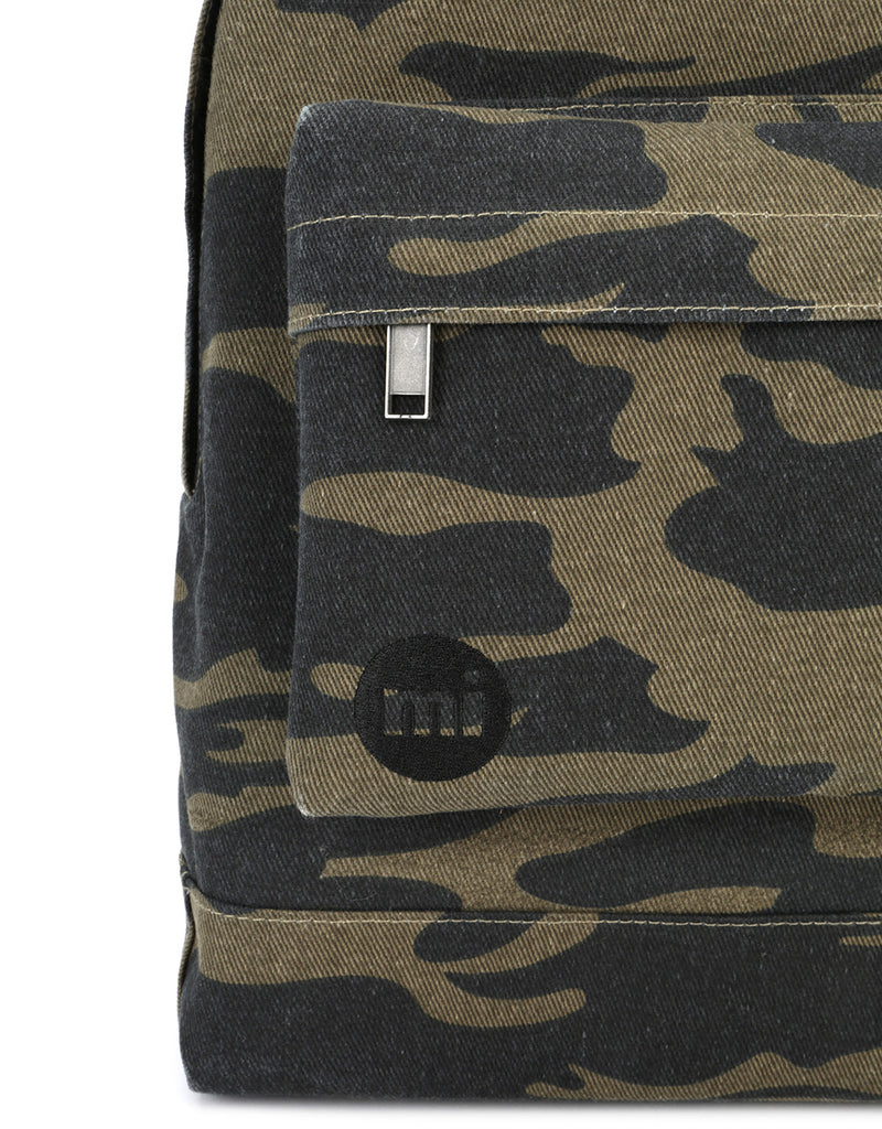 Mi-Pac Backpack - Canvas Camo Khaki