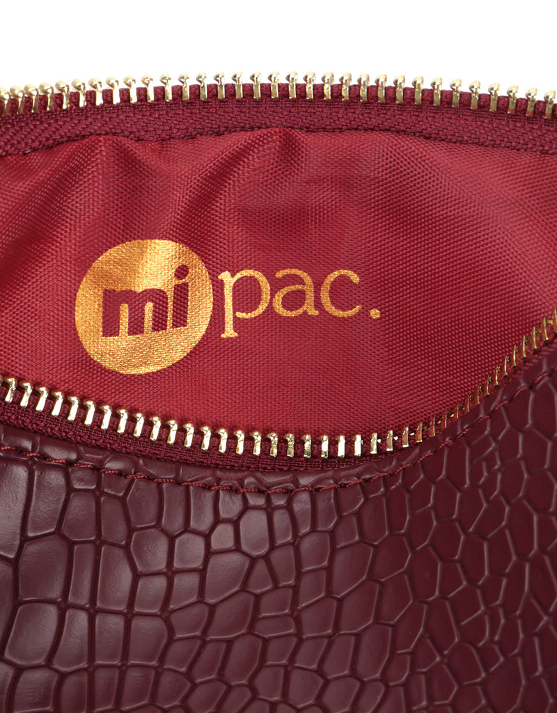 Mi-Pac Make Up Bag - Matt Crock Garnet