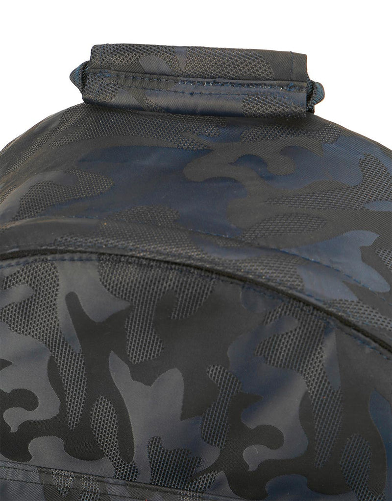 Mi-Pac Satin Camo Backpack - Navy