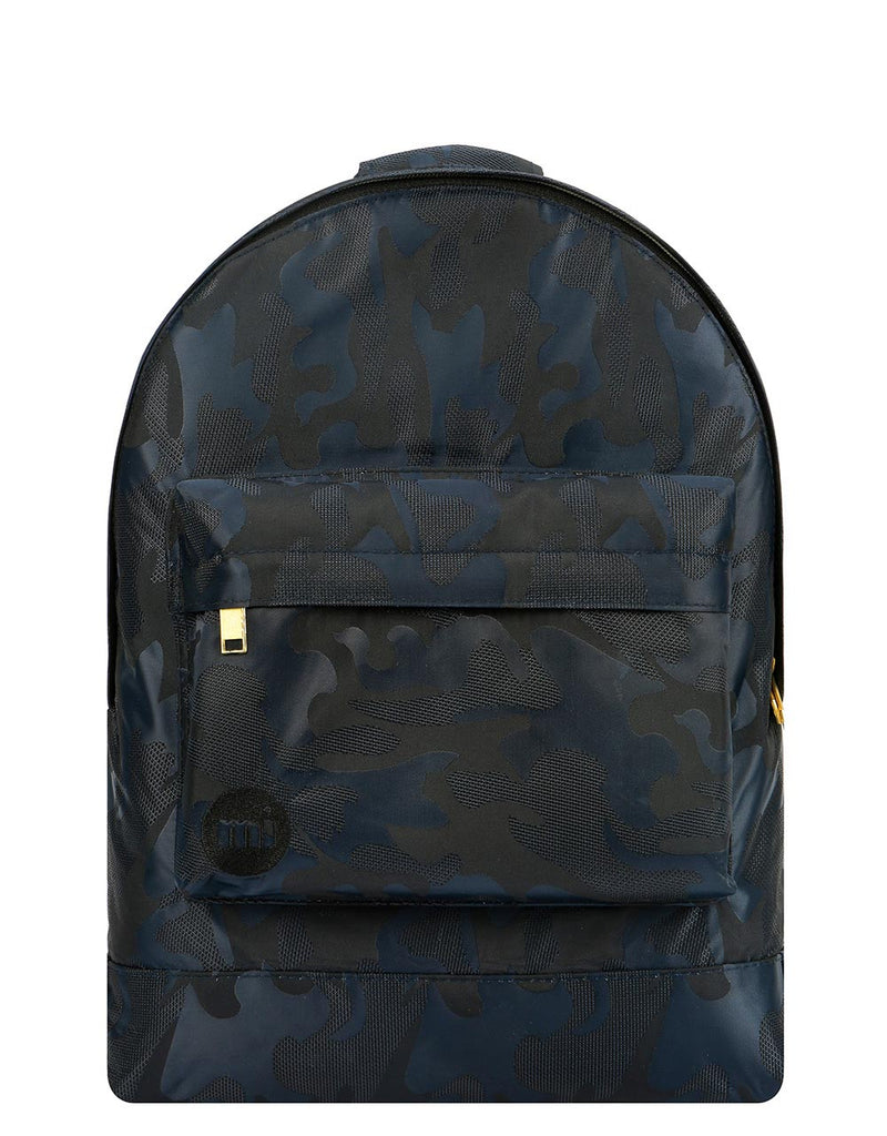 Mi-Pac Satin Camo Backpack - Navy