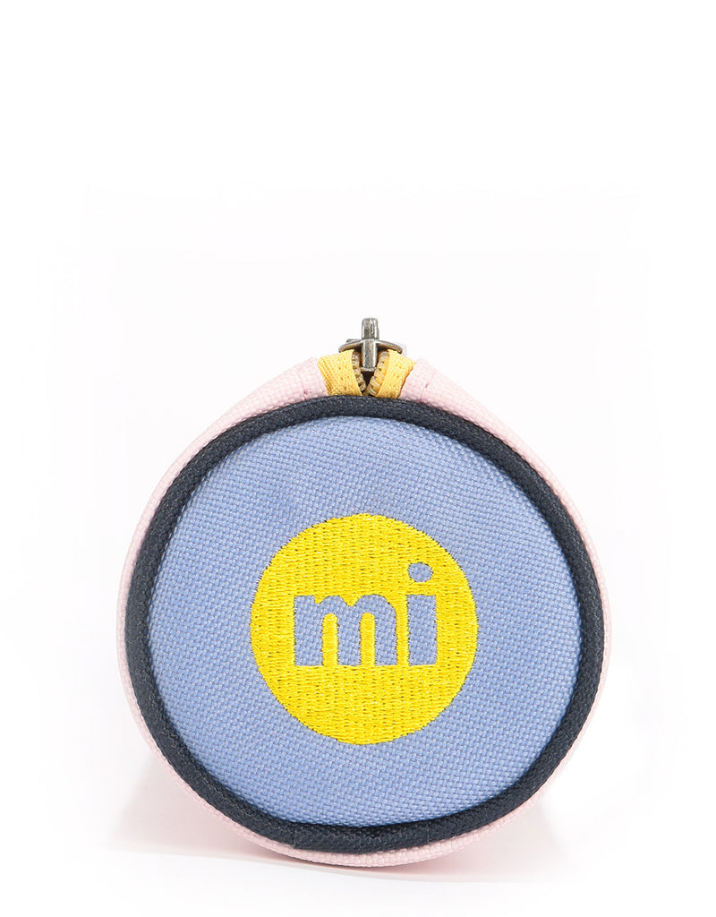 Mi-Pac Colour Block Pencil Case - Blush/Cornflower Blue