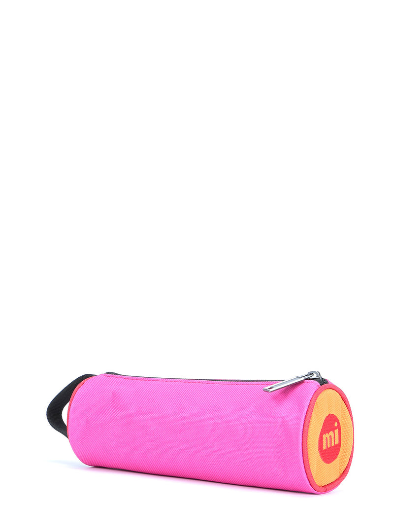 Mi-Pac Colour Block Pencil Case - Begonia Pink/Red