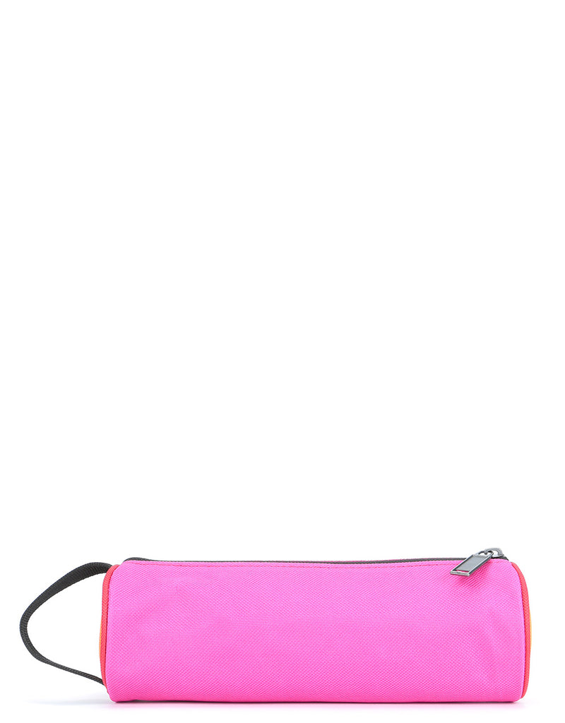 Mi-Pac Colour Block Pencil Case - Begonia Pink/Red