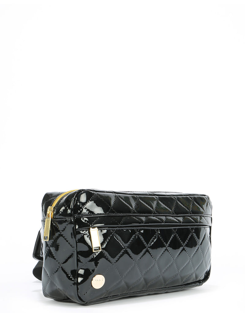 Mi-Pac Patent Quilt Street Pac - Black