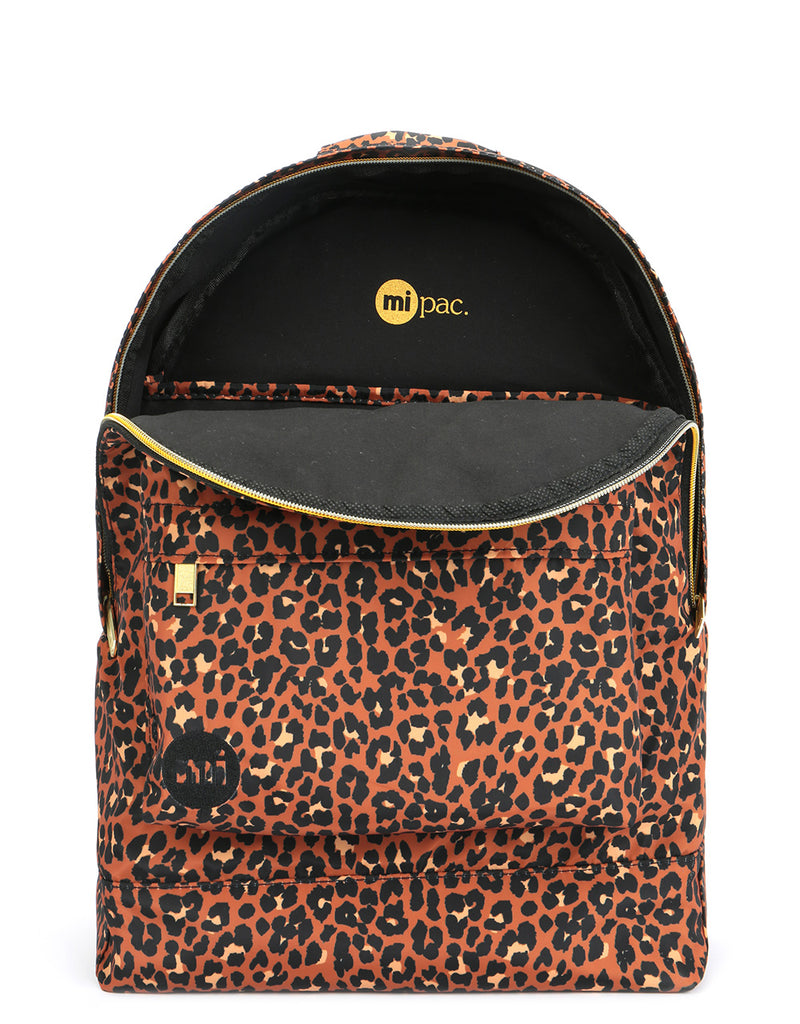 Mi-Pac Gold Nylon Backpack - Leopard
