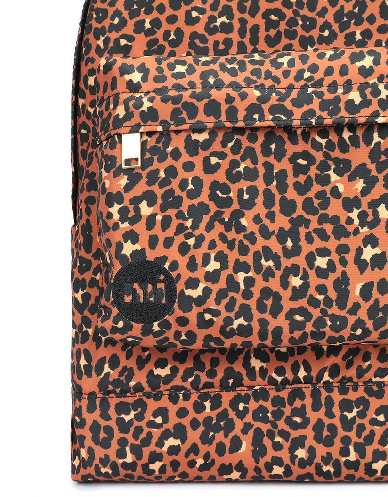 Mi-Pac Gold Nylon Backpack - Leopard