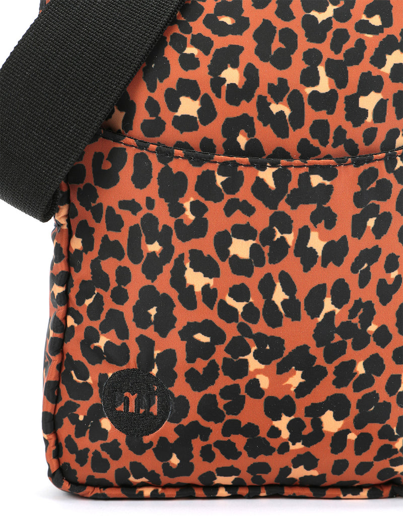 Mi-Pac Gold Nylon Flight Bag - Leopard