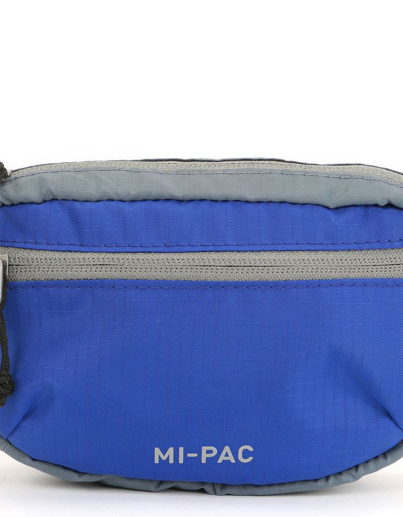 Mi-Pac Nylon Ripstop Hip Pack - Blue/Orange/Grey