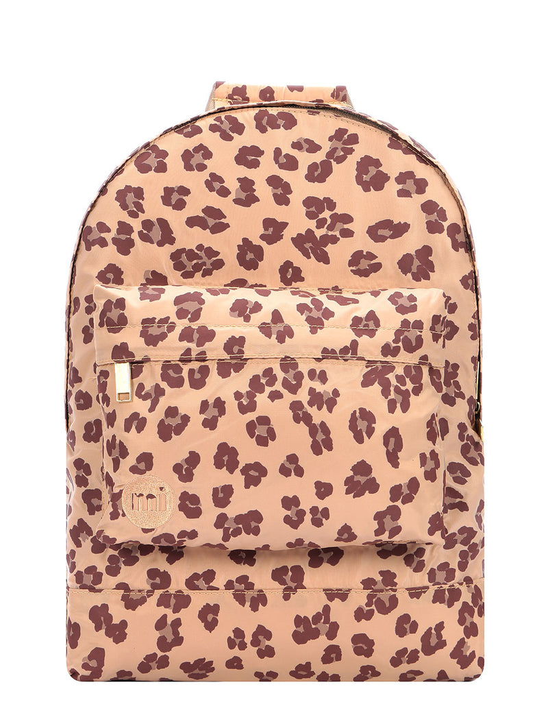 Mi-Pac Nylon Backpack -  Leopard Natural